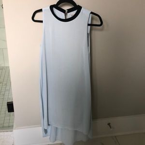 Rachel Roy TShirt Dress with Sheer Overlay
